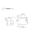 NUOTENG CJB-20D Police loudspeakers corrosion resistant